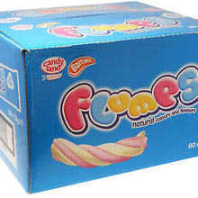 Flumps Marshmallow Twists - 50  x 20g Pack