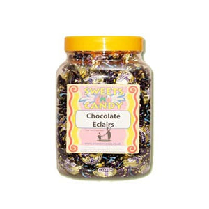 A Jar of Walkers Chocolate Eclairs - 1.2 Kg Jar