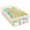 Rainbow Strips Fruit Flavour Fizzy Belts - 200 Pack