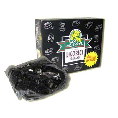 Lion Original Recipe Licorice (Liquorice) Gums - 2 Kg Pack