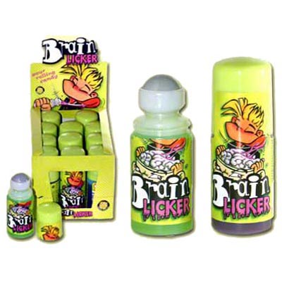 Brain Lickers Sour Liquid Candy- 12 Pack