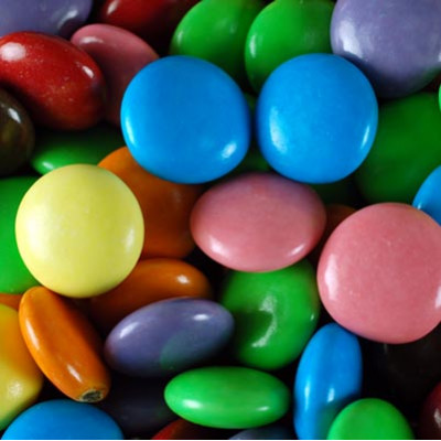 Milk Chocolate Beans ( Similar to Smarties) - 3Kg Bulk Pack