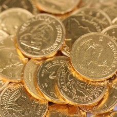  Milk Chocolate Coins - 1Kg (135 Coins)