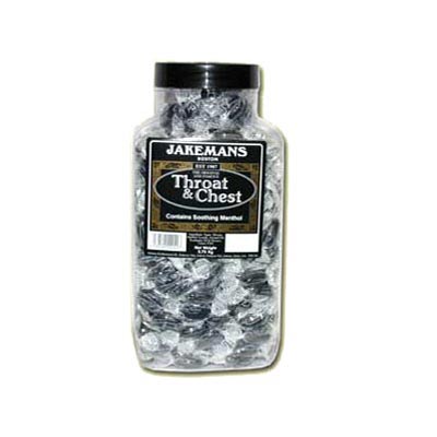 Jakemans Menthol Throat & Chest Sweets - 2.75Kg Jar