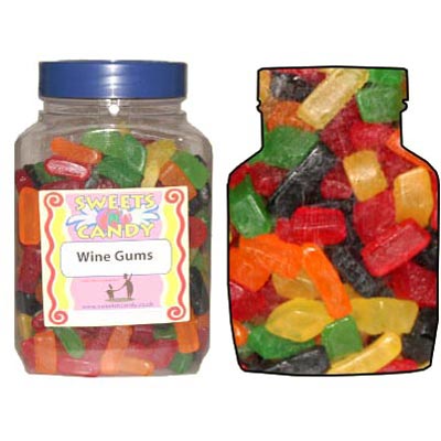 A Jar of Wine Gums - 1.8Kg Jar