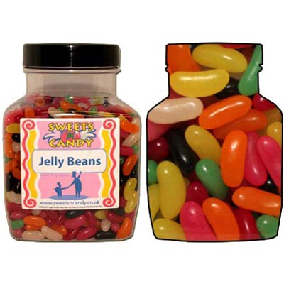 A Jar of Haribo Jelly Beans - 2 Kg Jar