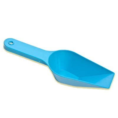 Small Blue Plastic Sweet Serving Scoop 250g - Each
