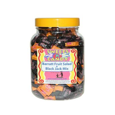 Barratts Blackjack and Fruit Salad Mix in a Jar - 1.5Kg Jar