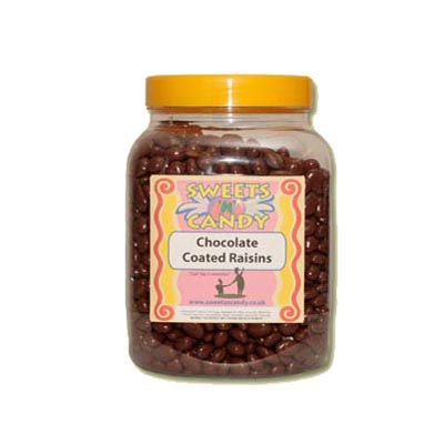 A Jar of Chocolate Coated Raisins - 1.8Kg Jar