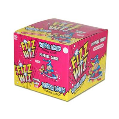 Fizz Wiz Popping Candy Cherry Flavour - 50 Pack