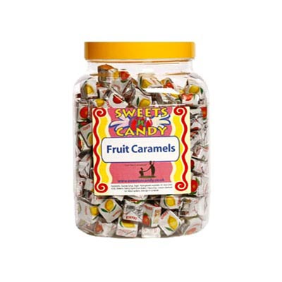 A Jar of Fruit Caramels - 1.5Kg  Jar