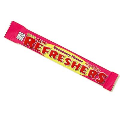 Giant Strawberry Flavour Refreshers  Chew Bar- 60 Pack