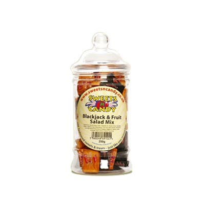 Blackjack and Fruit Salad Mix - 250g Victorian Jar