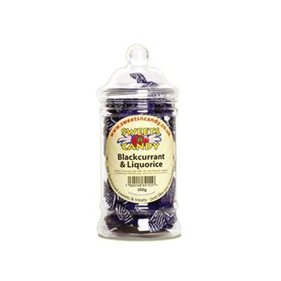 Blackcurrant and Liquorice - 250g Victorian Jar