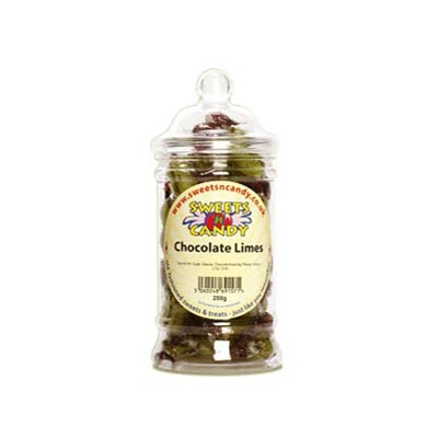 Traditional Chocolate Limes - 250g Victorian Jar