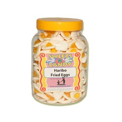 A Jar of Haribo Fried Eggs - 1.5.Kg