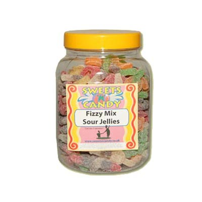 A Jar of Mixed Fizzy Jellies - 1.5 Kg Jar