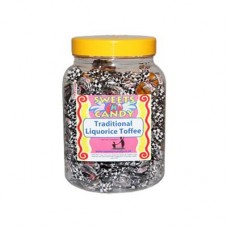 A Jar of Walkers Traditional Liquorice Toffee - 1.2Kg Jar