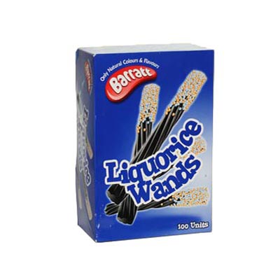 Liquorice Wands (Barratt) - 75 Pack