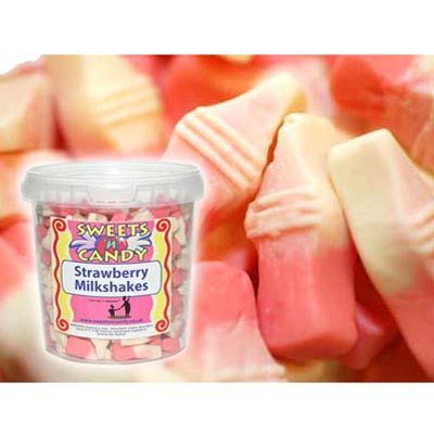 Strawberry Milkshake Flavour Jellies - 750g Tub