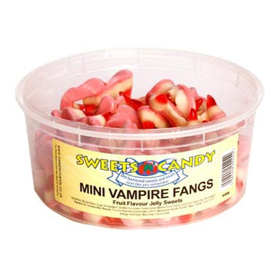 Mini Vampire Fangs - 1.5 Ltr Tub - 600g