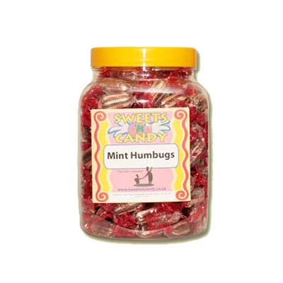 A Jar of Mint Humbugs - 1.4 Kg Jar
