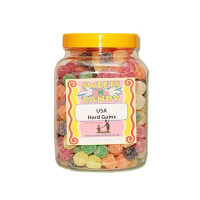 A Jar of American Hard Gums - 2 Kg Jar