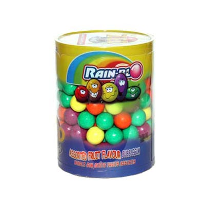 Rain-blo Assorted Fruit Flavoured Bubble Gum - 180 Pack