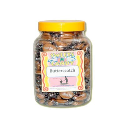 A Jar of Creamy Butterscotch Toffee - 1.3 Kg Jar