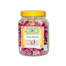 A Jar of Swizzels Lovehearts - 1.5Kg Jar