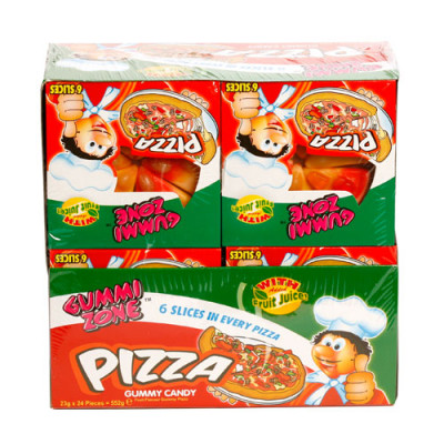 Jelly Pizza with Added Fruit Juice - 24 Pack