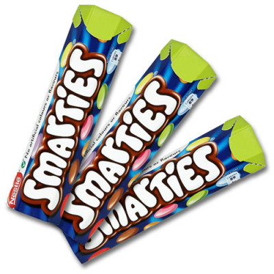 Smarties In Tubes - 24 Pack