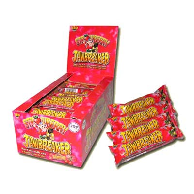 Strawberry Jawbreakers - 30 Pack