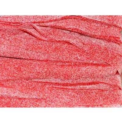 Fizzy Strawberry Belts - 1200g Pack