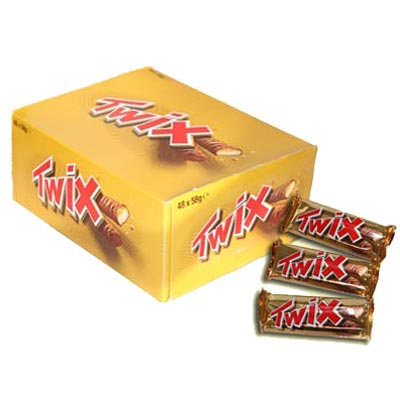 Twix Bars Twin Pack - 32Packs