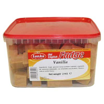 Old English Vanilla Fudge - 2 Kg Pack