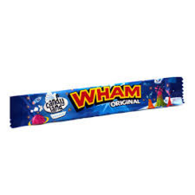 Wham Original Raspberry Flavour Chew Bar - 60 Pack