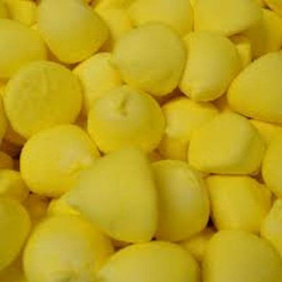 Paint Balls Sugar Coated Yellow Marshmallows - 900g Bulk Pack